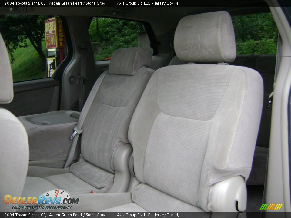 2004 Toyota Sienna CE Aspen Green Pearl / Stone Gray Photo #23