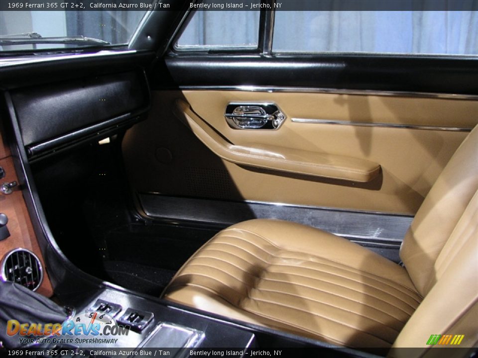 1969 Ferrari 365 GT 2+2 California Azurro Blue / Tan Photo #12