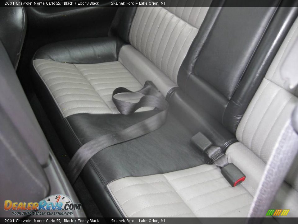 2001 Chevrolet Monte Carlo SS Black / Ebony Black Photo #24