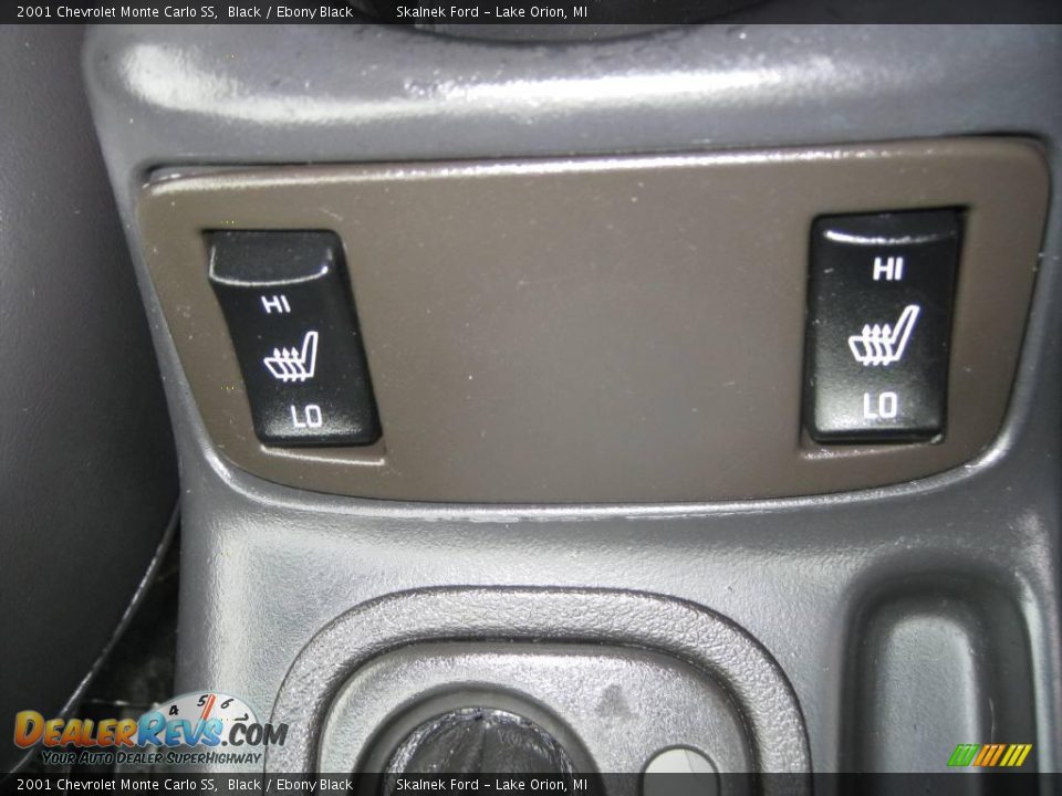 2001 Chevrolet Monte Carlo SS Black / Ebony Black Photo #30