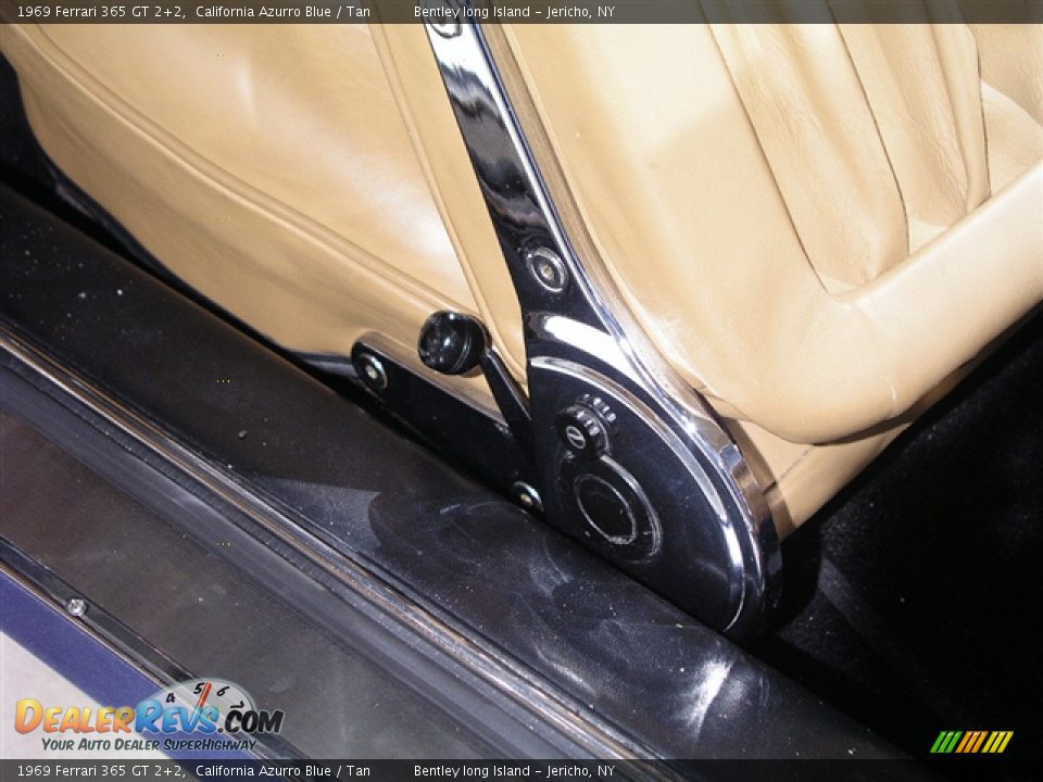 1969 Ferrari 365 GT 2+2 California Azurro Blue / Tan Photo #14