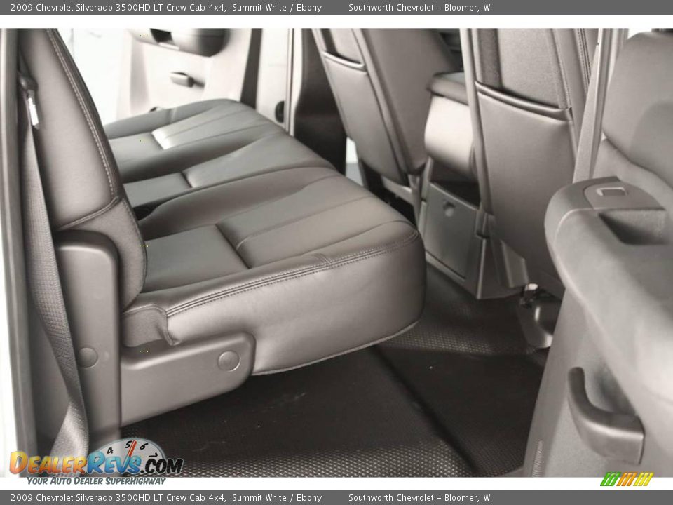 2009 Chevrolet Silverado 3500HD LT Crew Cab 4x4 Summit White / Ebony Photo #5