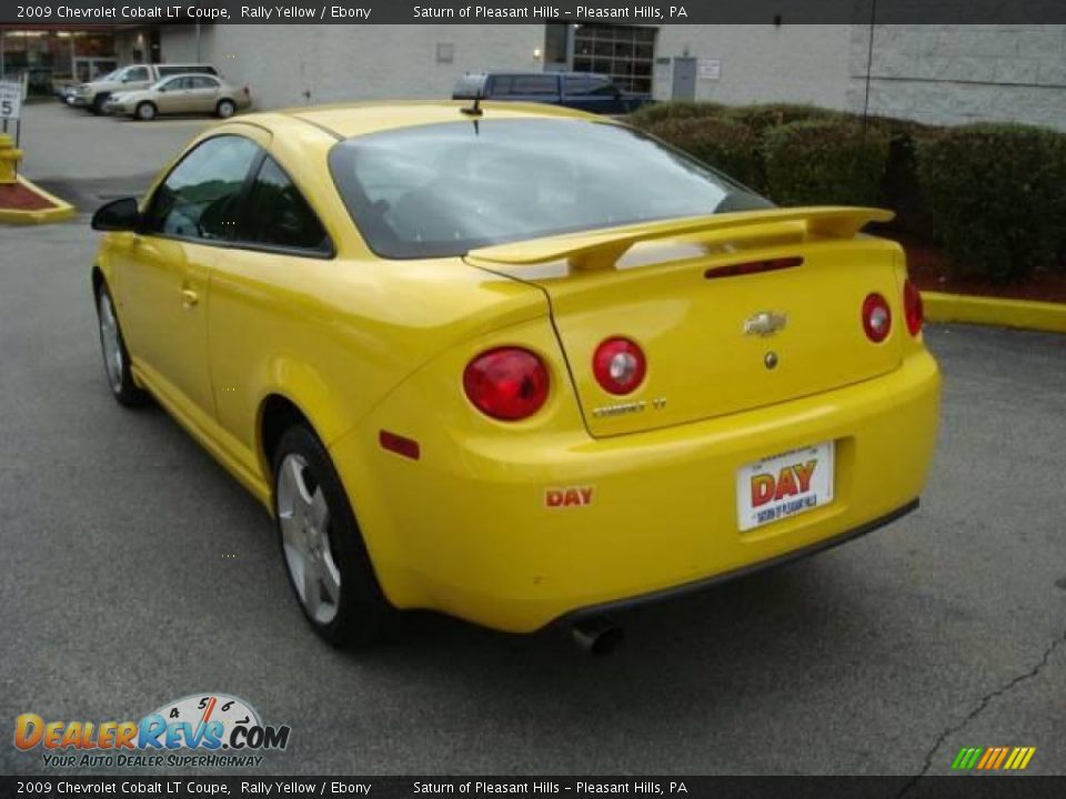 2009 Chevrolet Cobalt LT Coupe Rally Yellow / Ebony Photo #2