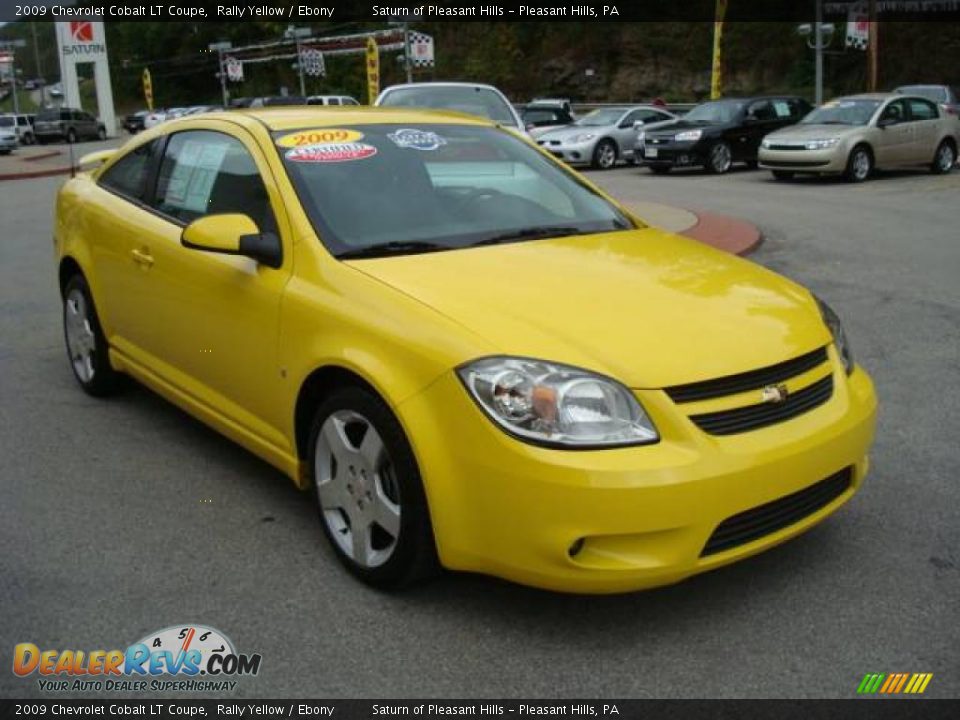2009 Chevrolet Cobalt LT Coupe Rally Yellow / Ebony Photo #5