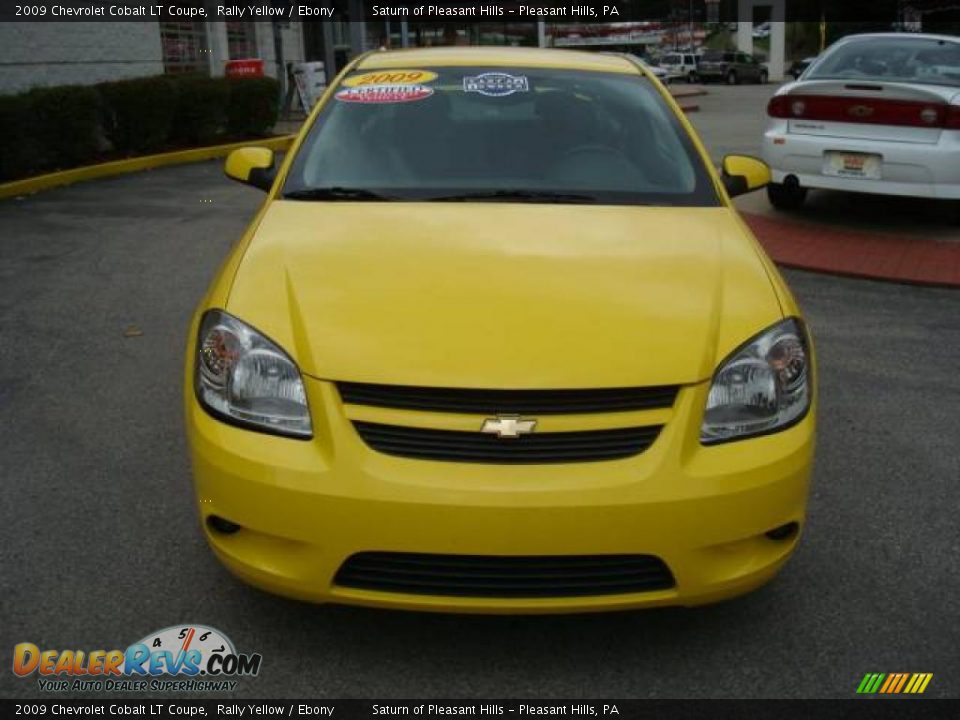 2009 Chevrolet Cobalt LT Coupe Rally Yellow / Ebony Photo #6