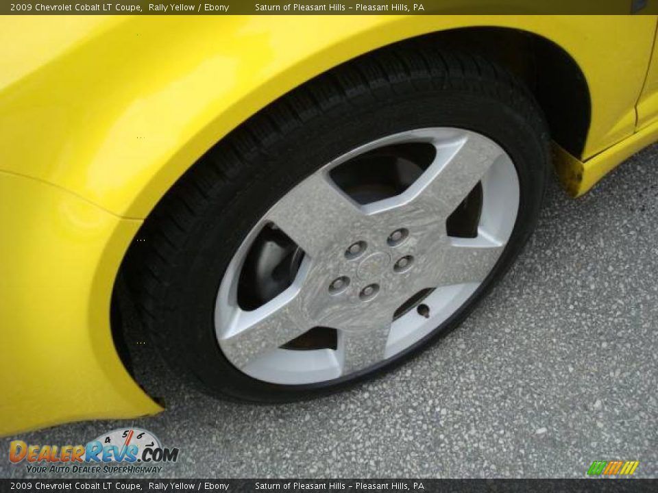 2009 Chevrolet Cobalt LT Coupe Rally Yellow / Ebony Photo #7