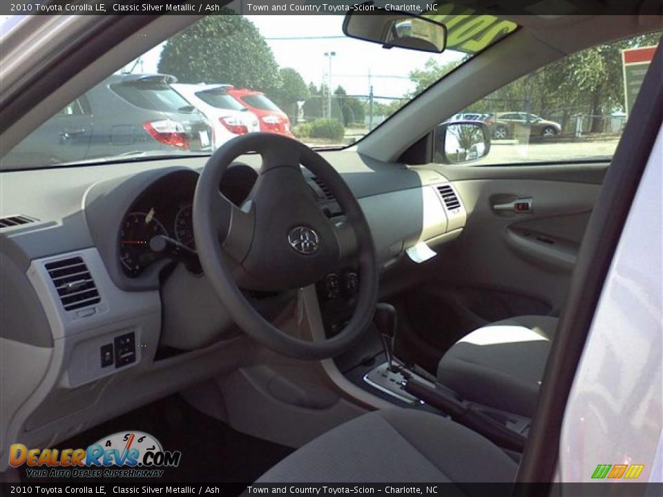 2010 Toyota Corolla LE Classic Silver Metallic / Ash Photo #5