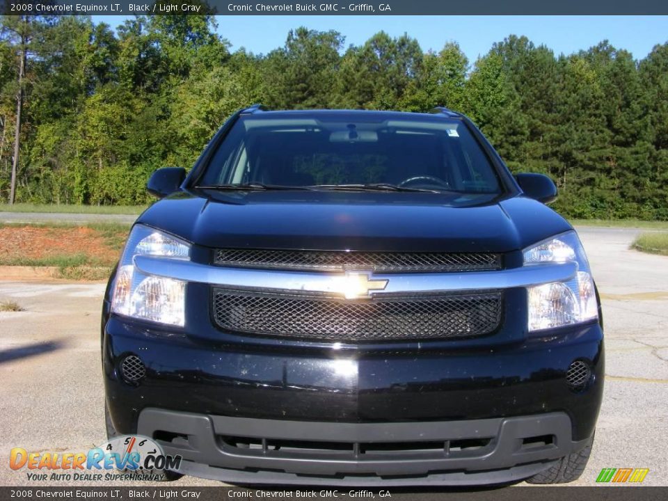 2008 Chevrolet Equinox LT Black / Light Gray Photo #3