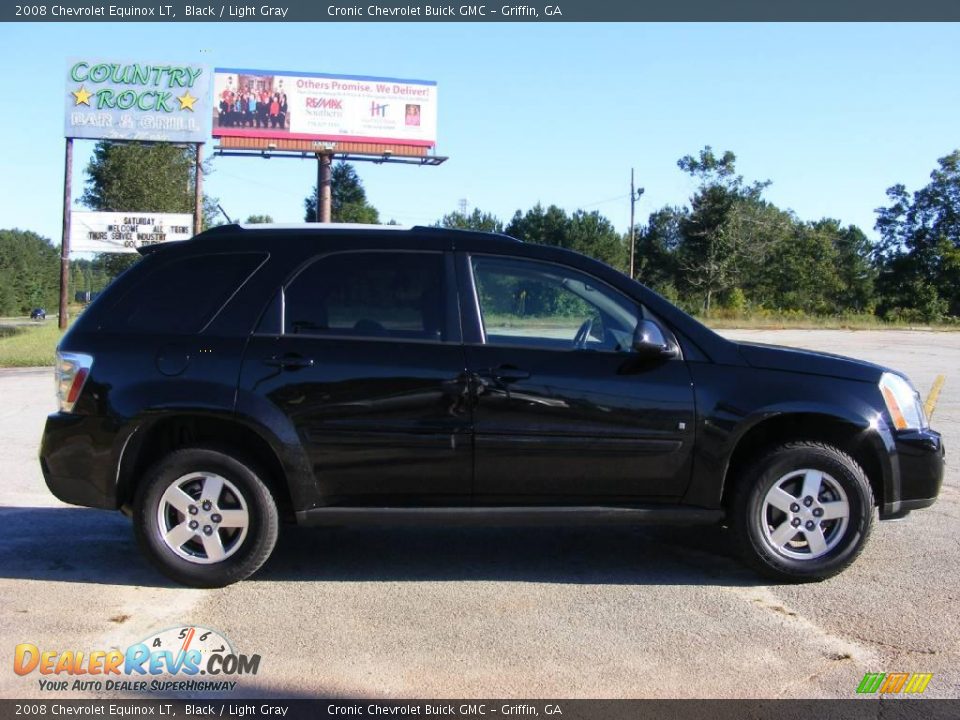 2008 Chevrolet Equinox LT Black / Light Gray Photo #5
