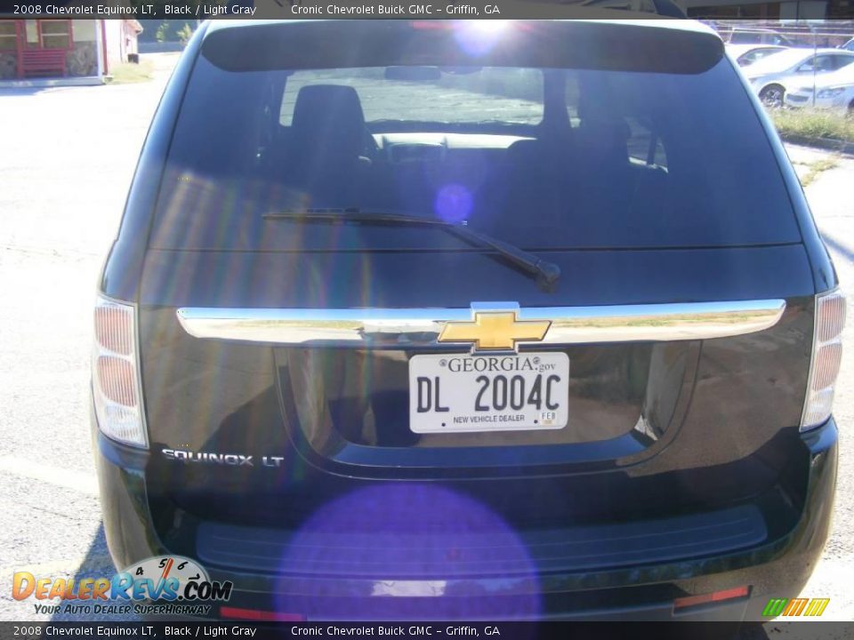 2008 Chevrolet Equinox LT Black / Light Gray Photo #7