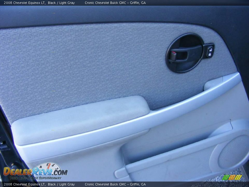 2008 Chevrolet Equinox LT Black / Light Gray Photo #11