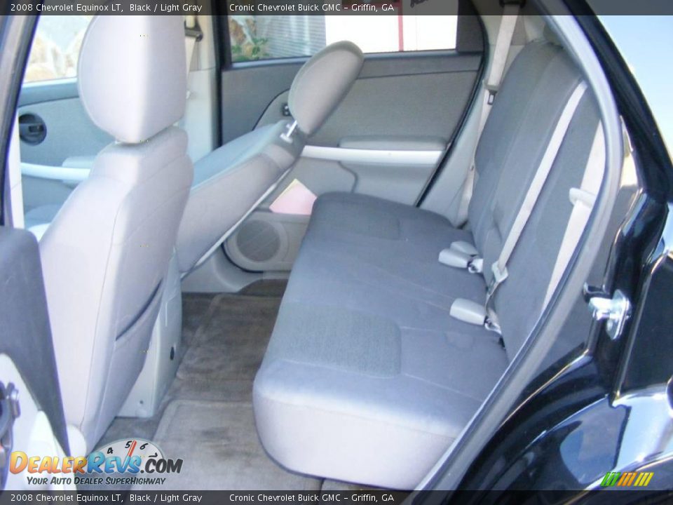 2008 Chevrolet Equinox LT Black / Light Gray Photo #12