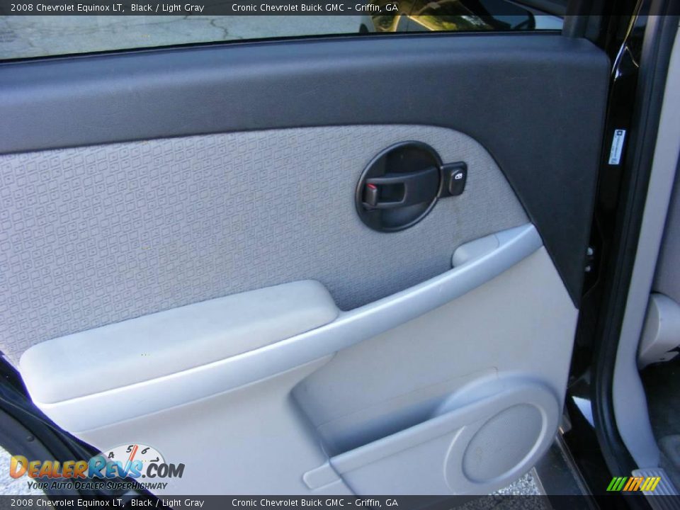 2008 Chevrolet Equinox LT Black / Light Gray Photo #13