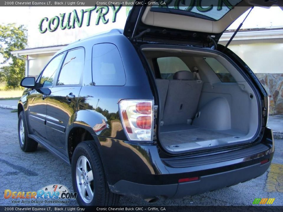 2008 Chevrolet Equinox LT Black / Light Gray Photo #14