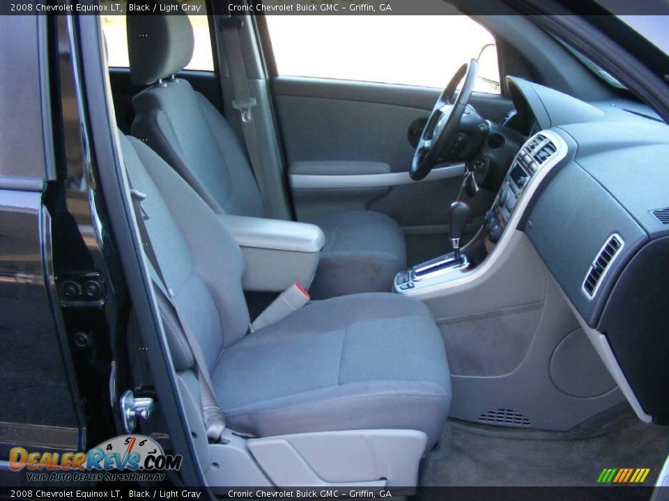 2008 Chevrolet Equinox LT Black / Light Gray Photo #16
