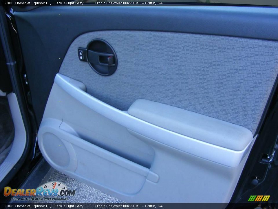 2008 Chevrolet Equinox LT Black / Light Gray Photo #17