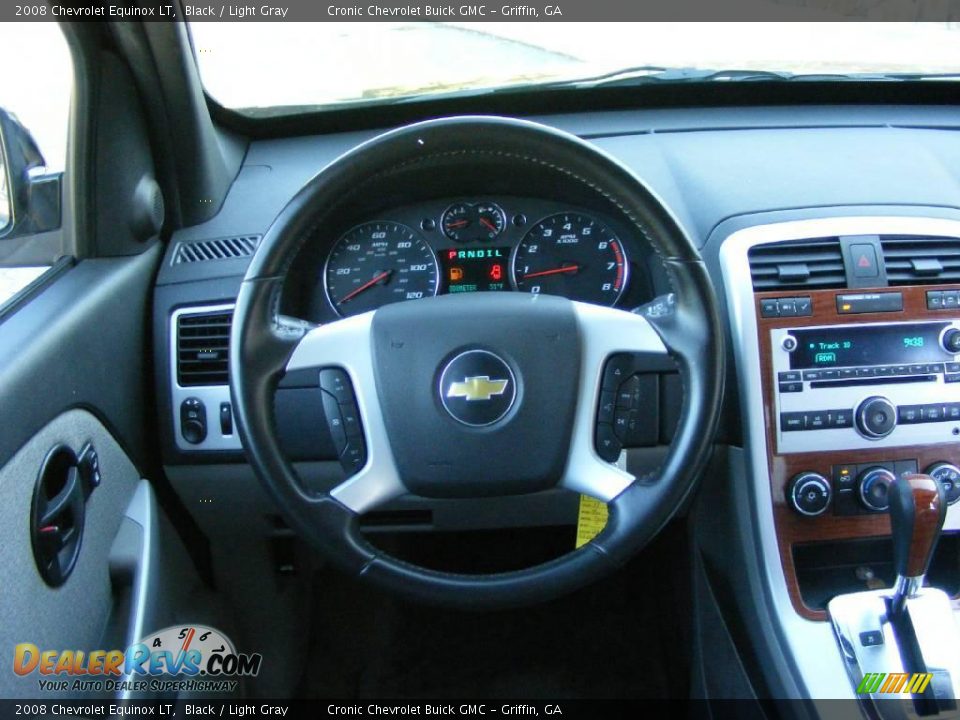 2008 Chevrolet Equinox LT Black / Light Gray Photo #20