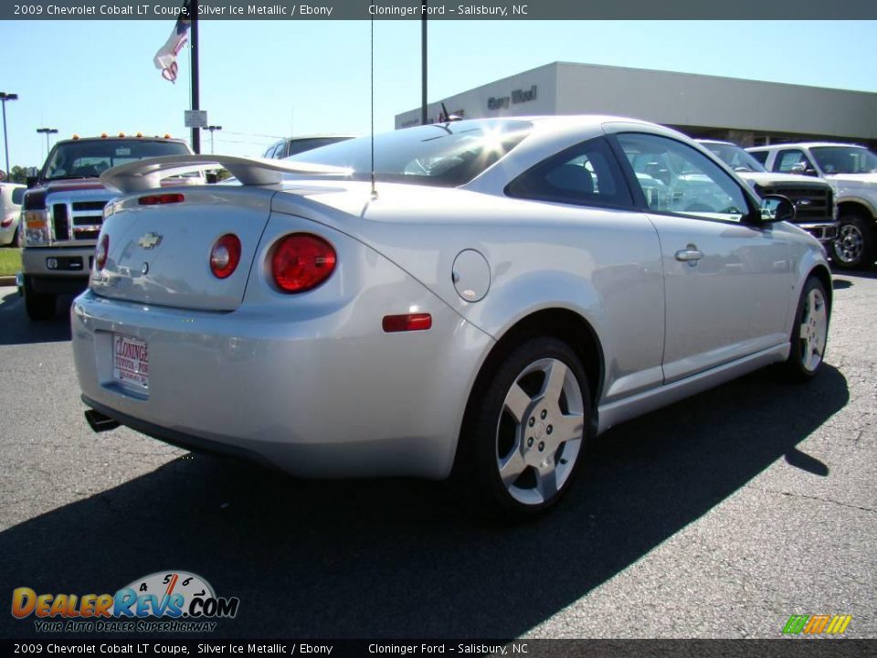 2009 Chevrolet Cobalt LT Coupe Silver Ice Metallic / Ebony Photo #3