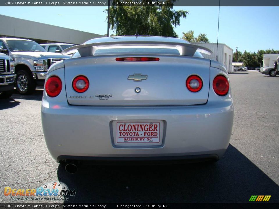 2009 Chevrolet Cobalt LT Coupe Silver Ice Metallic / Ebony Photo #4