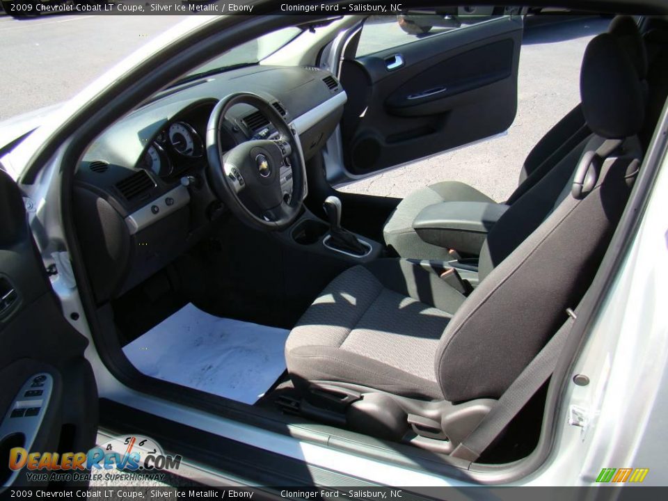 2009 Chevrolet Cobalt LT Coupe Silver Ice Metallic / Ebony Photo #8