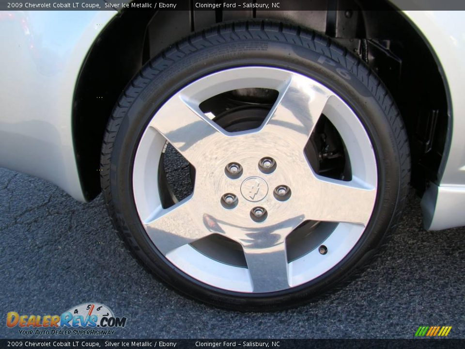 2009 Chevrolet Cobalt LT Coupe Silver Ice Metallic / Ebony Photo #11
