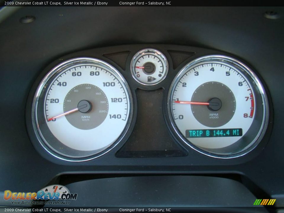 2009 Chevrolet Cobalt LT Coupe Silver Ice Metallic / Ebony Photo #15