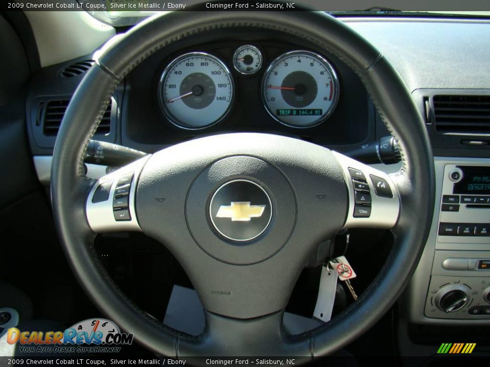 2009 Chevrolet Cobalt LT Coupe Silver Ice Metallic / Ebony Photo #16