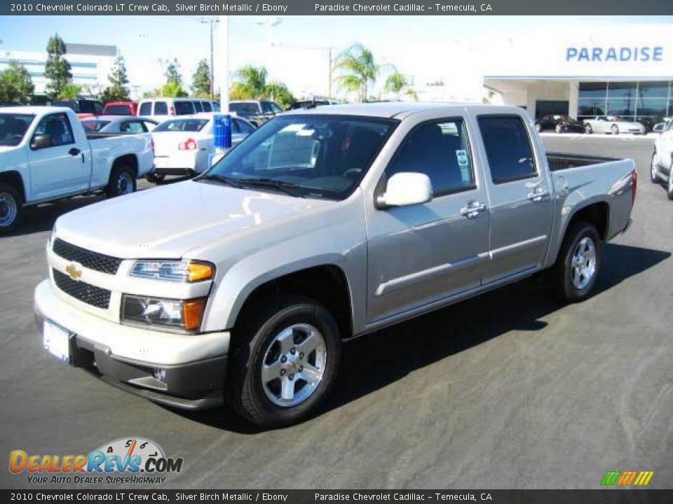 2010 Chevrolet Colorado LT Crew Cab Silver Birch Metallic / Ebony Photo #1
