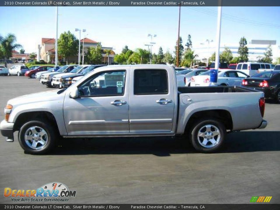 2010 Chevrolet Colorado LT Crew Cab Silver Birch Metallic / Ebony Photo #2