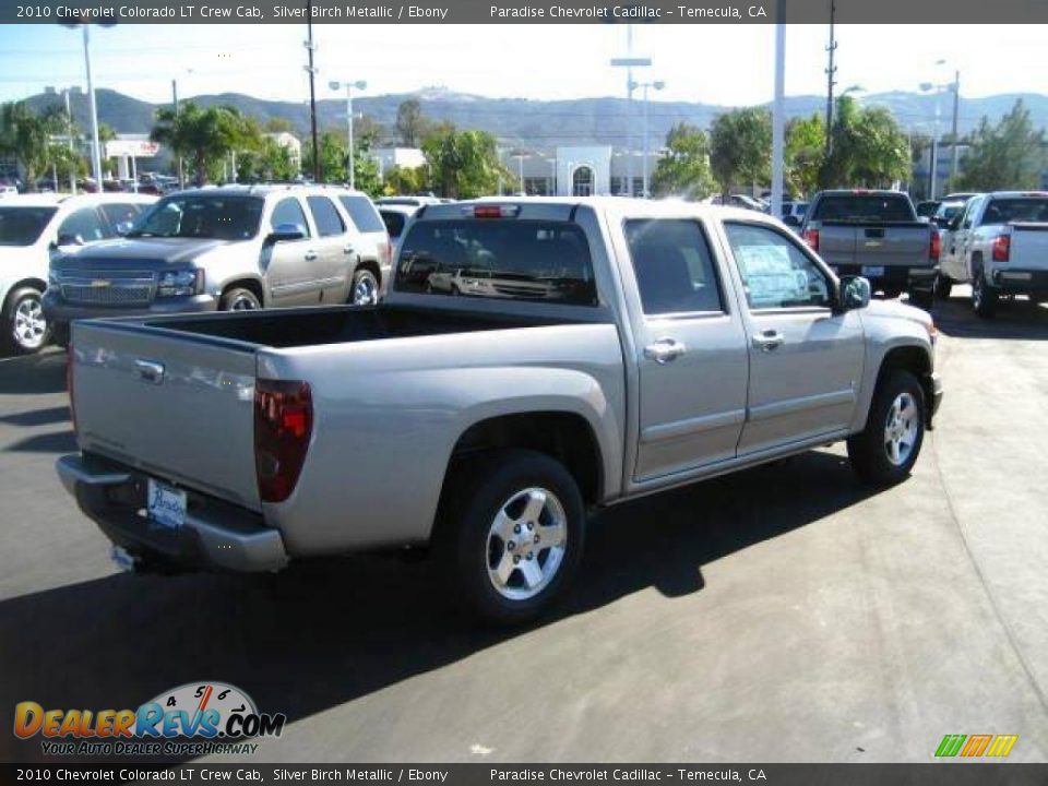 2010 Chevrolet Colorado LT Crew Cab Silver Birch Metallic / Ebony Photo #3