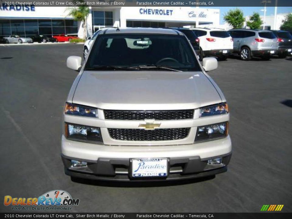 2010 Chevrolet Colorado LT Crew Cab Silver Birch Metallic / Ebony Photo #5