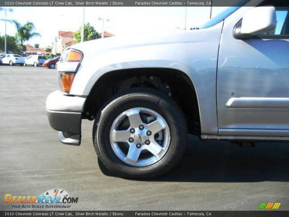 2010 Chevrolet Colorado LT Crew Cab Silver Birch Metallic / Ebony Photo #6