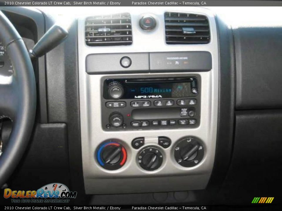 2010 Chevrolet Colorado LT Crew Cab Silver Birch Metallic / Ebony Photo #7