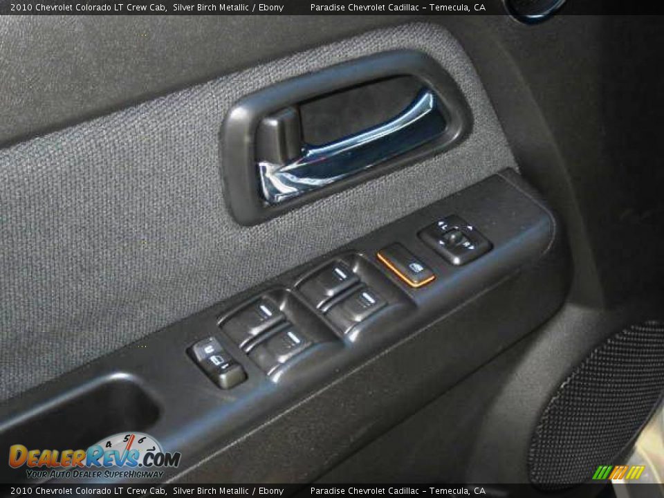 2010 Chevrolet Colorado LT Crew Cab Silver Birch Metallic / Ebony Photo #8