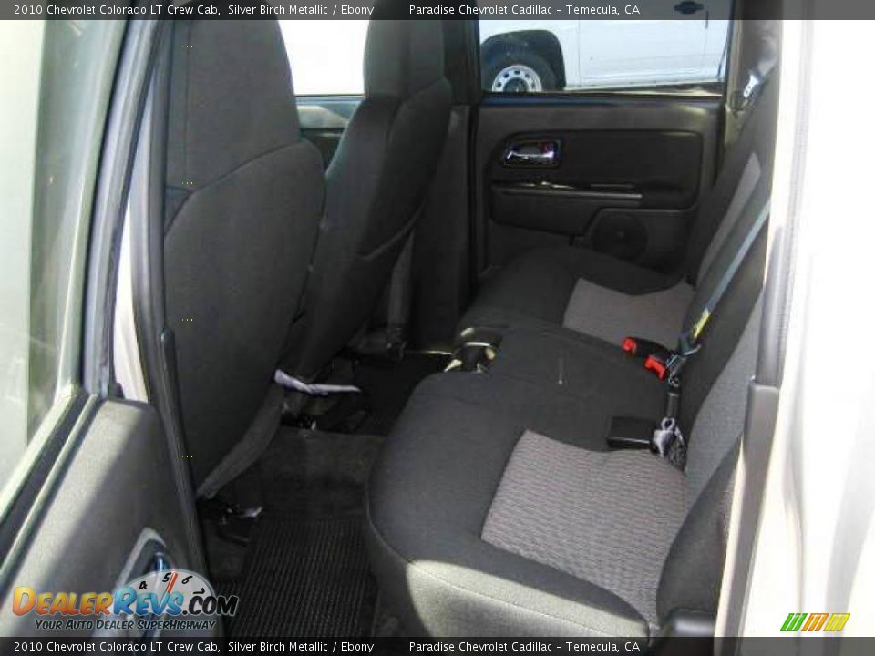 2010 Chevrolet Colorado LT Crew Cab Silver Birch Metallic / Ebony Photo #11