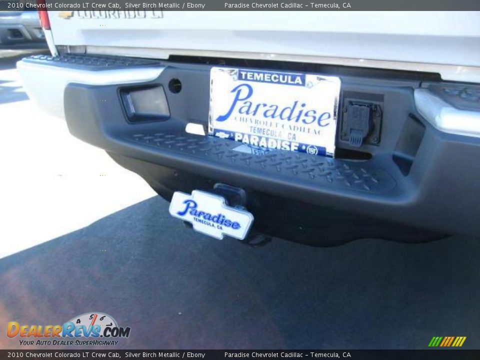 2010 Chevrolet Colorado LT Crew Cab Silver Birch Metallic / Ebony Photo #12