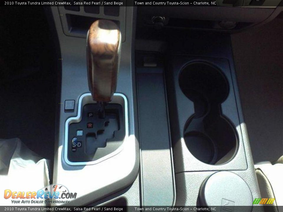 2010 Toyota Tundra Limited CrewMax Salsa Red Pearl / Sand Beige Photo #13