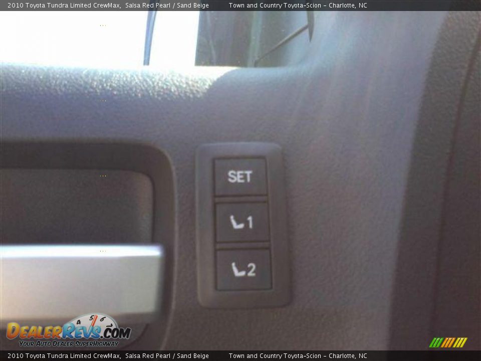 2010 Toyota Tundra Limited CrewMax Salsa Red Pearl / Sand Beige Photo #18