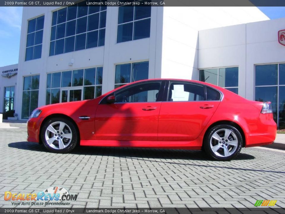 2009 Pontiac G8 GT Liquid Red / Onyx Photo #2