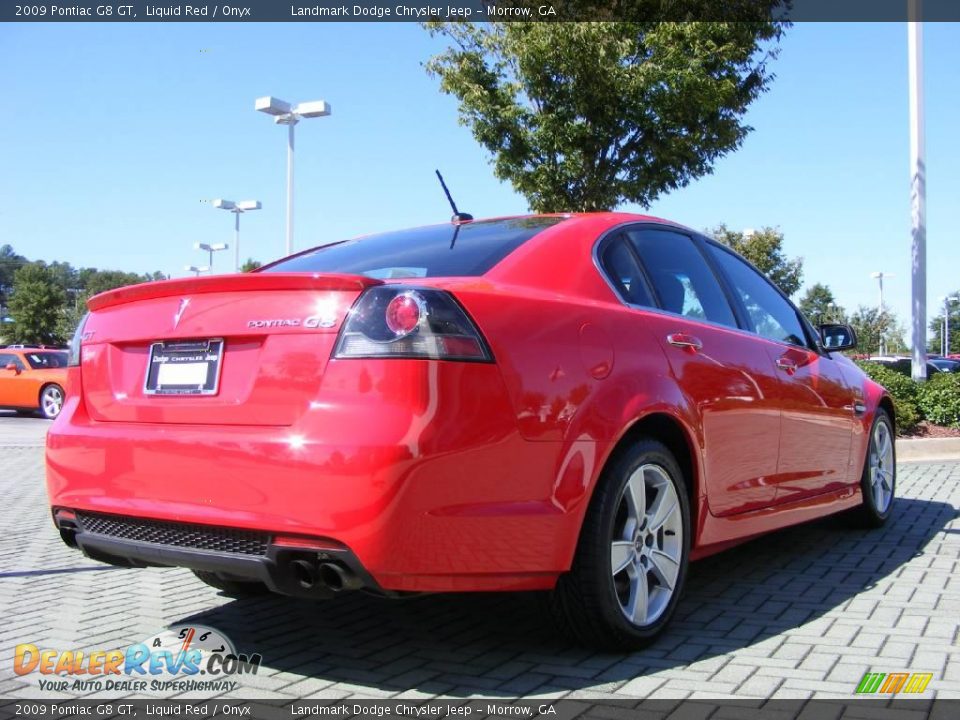2009 Pontiac G8 GT Liquid Red / Onyx Photo #5