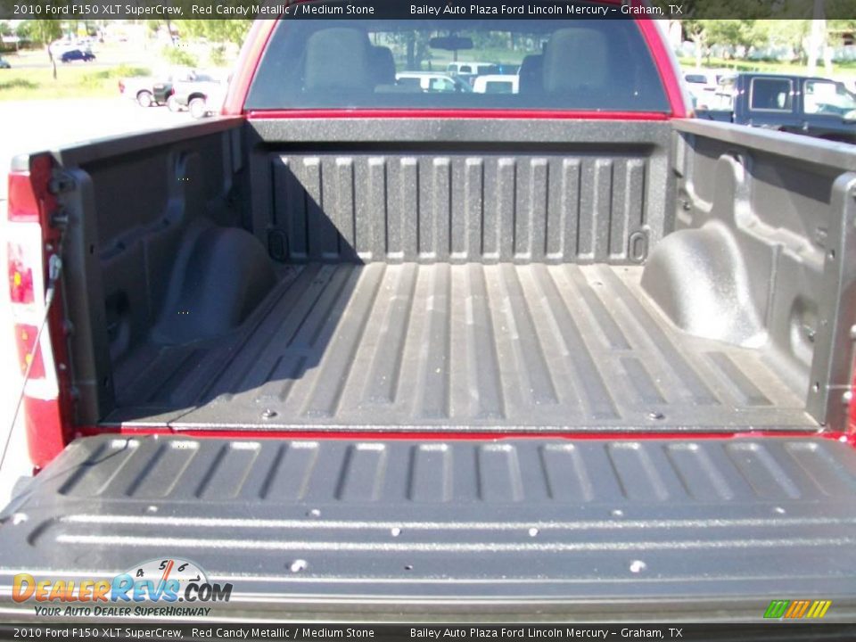 2010 Ford F150 XLT SuperCrew Red Candy Metallic / Medium Stone Photo #6