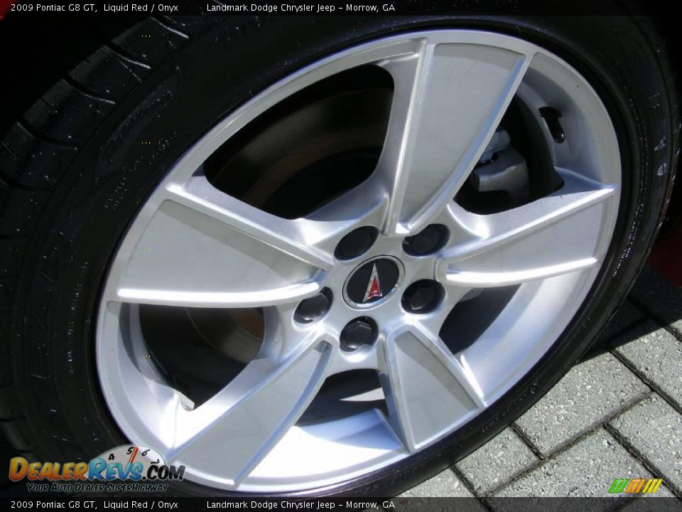 2009 Pontiac G8 GT Liquid Red / Onyx Photo #9