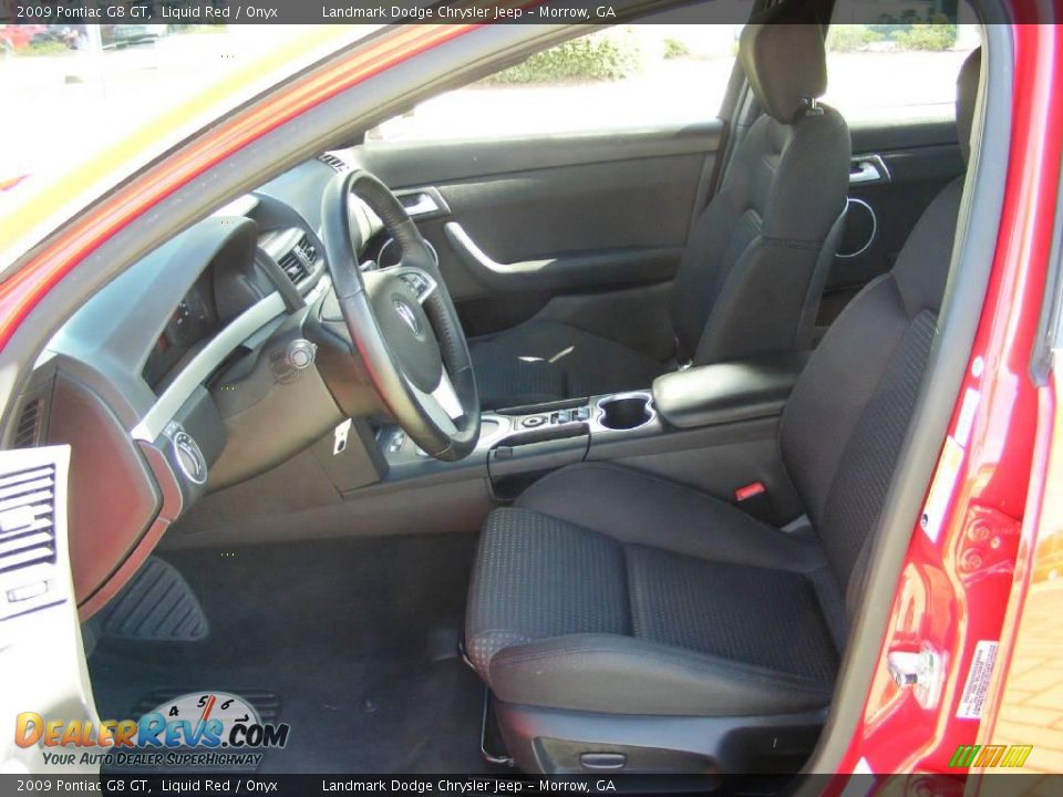 2009 Pontiac G8 GT Liquid Red / Onyx Photo #11