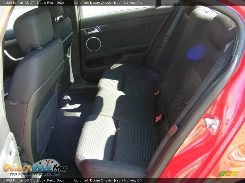 2009 Pontiac G8 GT Liquid Red / Onyx Photo #13