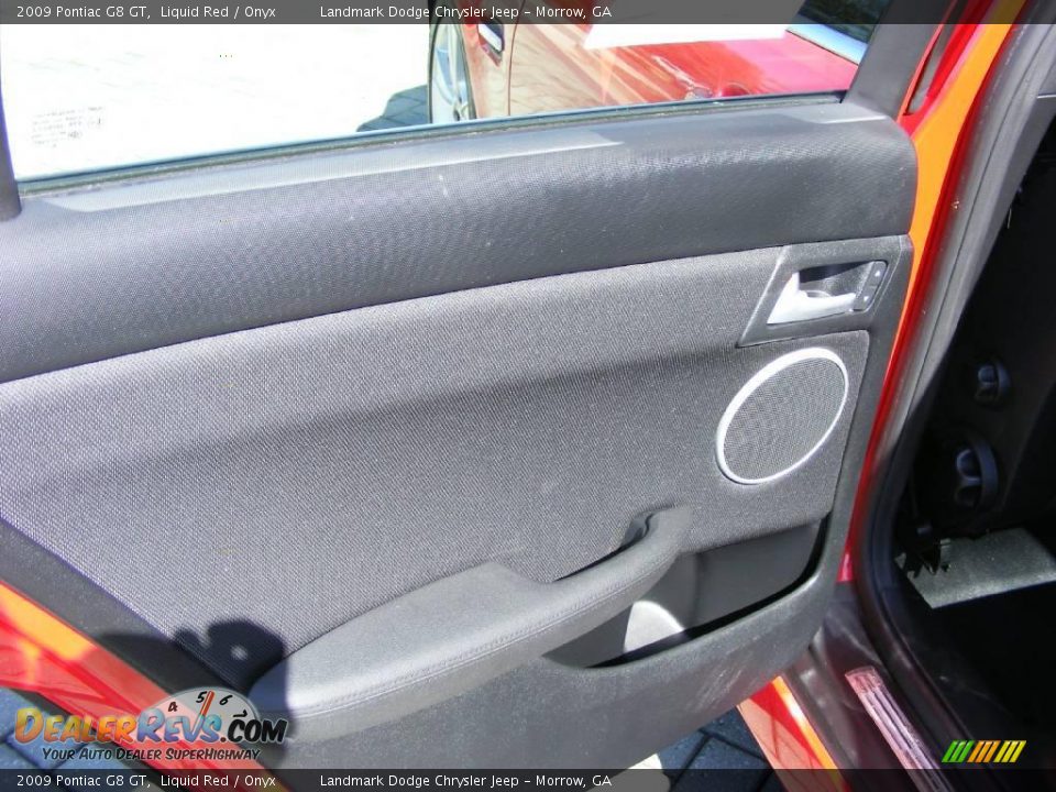 2009 Pontiac G8 GT Liquid Red / Onyx Photo #14
