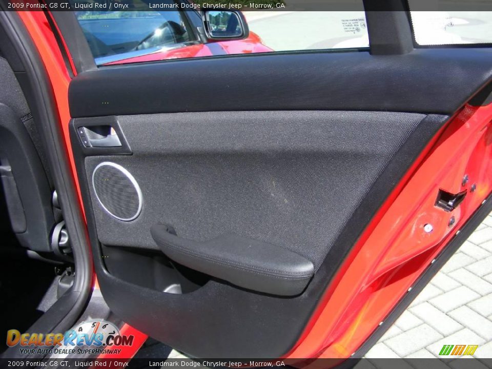 2009 Pontiac G8 GT Liquid Red / Onyx Photo #16