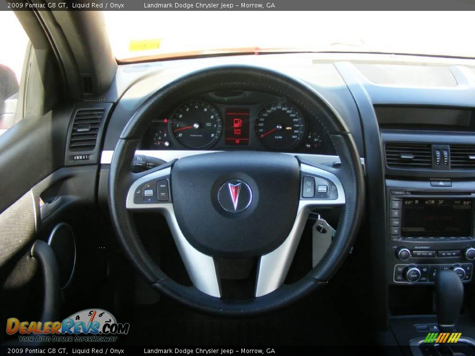2009 Pontiac G8 GT Liquid Red / Onyx Photo #22