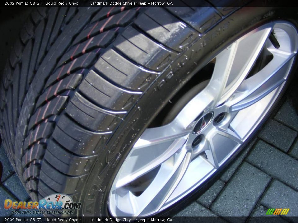 2009 Pontiac G8 GT Liquid Red / Onyx Photo #28