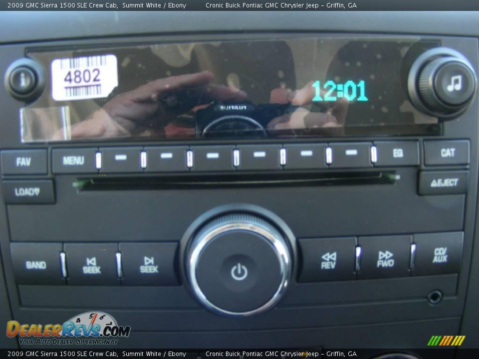 2009 GMC Sierra 1500 SLE Crew Cab Summit White / Ebony Photo #21