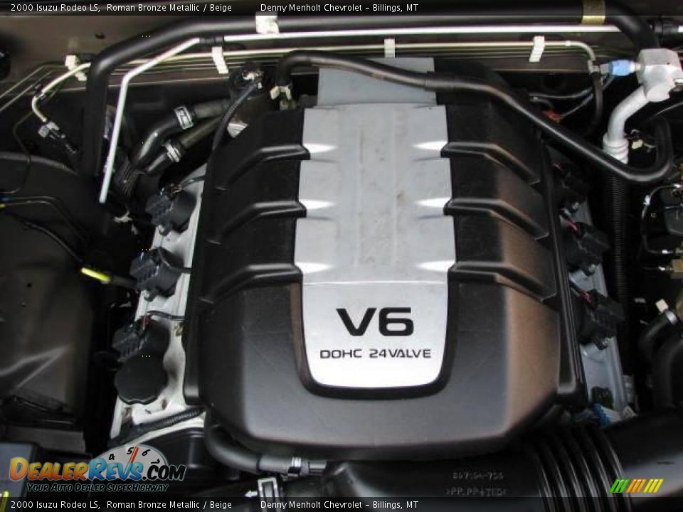 2000 Isuzu Rodeo LS Roman Bronze Metallic / Beige Photo #12